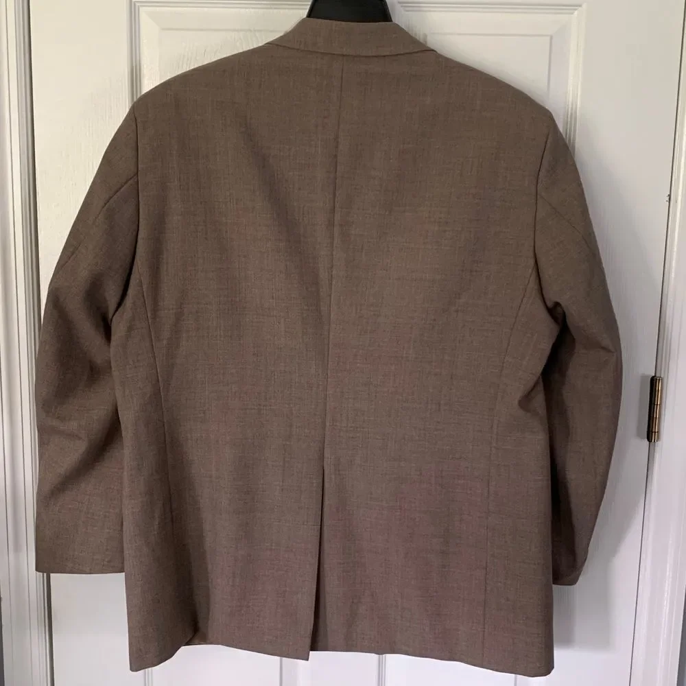 EUC Vintage Hunt Valley Tan Sports‎ Coat Jacket Blazer Size 48R